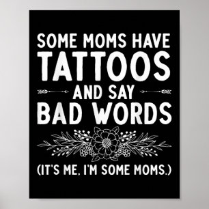 Schöne Tätowierung Design Mama Frauen Tattoo Artis Poster