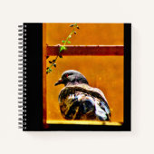 Schöne Taube Notizblock (Vorderseite)