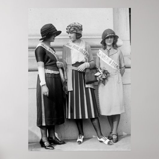 Schöne Teilnehmer: 20er Poster (Vorne)