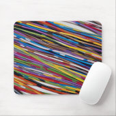 Schöne Telefonleitung Mousepad (Mit Mouse)