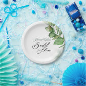 Schöne Teller aus Aquarellpapier (Party)