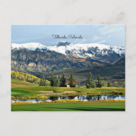 Schöne Telluride, Colorado Landschaft Postkarte