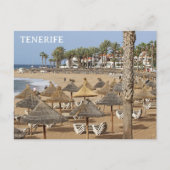 Schöne Teneriffa Beach View Postkarte! Postkarte (Vorderseite)