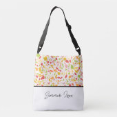 Schöne Terrazzo Cross-Body-Bag Tragetaschen Mit Langen Trägern (Rückseite)