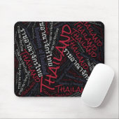Schöne Thailand Flag Farben Patriotic Mousepad (Mit Mouse)
