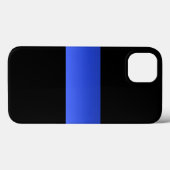 Schöne Thin Blue Line Polizeiwache Case-Mate iPhone Hülle (Rückseite (Horizontal))