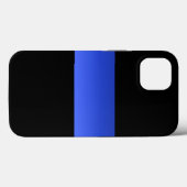 Schöne Thin Blue Line Polizeiwache Case-Mate iPhone Hülle (Rückseite (Horizontal))