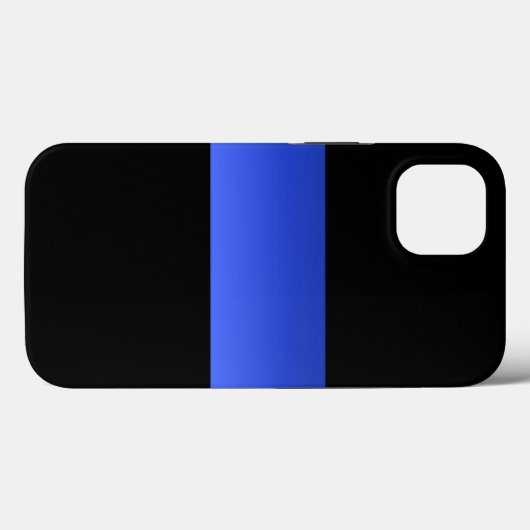 Schöne Thin Blue Line Polizeiwache Case-Mate iPhone Hülle (Rückseite (Horizontal))
