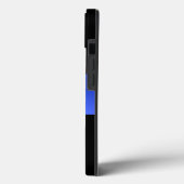 Schöne Thin Blue Line Polizeiwache Case-Mate iPhone Hülle (Rückseite / Links)