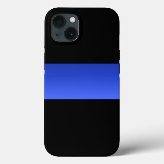Schöne Thin Blue Line Polizeiwache Case-Mate iPhone Hülle (Rückseite)