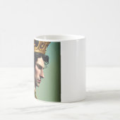 Schöne Thinking King-Tasse Kaffeetasse (Mittel)