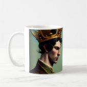Schöne Thinking King-Tasse Kaffeetasse (Links)