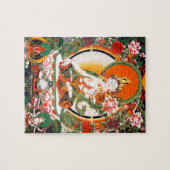 Schöne tibetisch-buddhistische Kunst Puzzle (Horizontal)