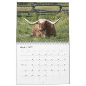 Schöne Tier-12-monatiger Kalender für 2016 (Mär 2027)