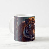 Schöne Tiger-Tasse Kaffeetasse (Vorderseite Links)