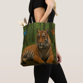 Schöne Tiger-Tragetasche Tasche