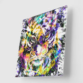 Schöne Tiger Wall Uhr | Tigeruhr (Winkel)