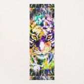 Schöne Tiger Yoga Mat | Farbiger Tiger Yogamatte (Vorderseite)