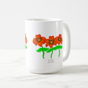 Schöne Tigerlilien Kaffeetasse