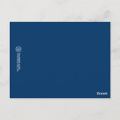 Schöne Tischnummer (benutzerdefinierbarer Hintergr (Rückseite)