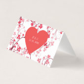 Schöne Tischnummern (Rückseite)