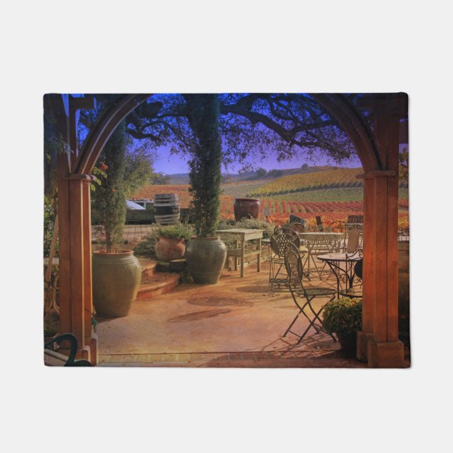 Schöne toskanische Türmatte (Vorderseite)