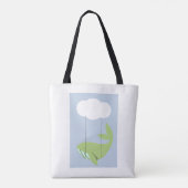 Schöne Tote-Tasche mit einem süßen Waldesign! Tasche (Rückseite)