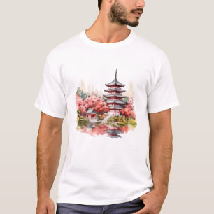 Schöne traditionelle japanische Gestaltung T-Shirt
