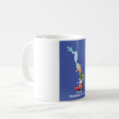 Schöne Transnistrien-Karte Kaffeetasse (Vorderseite Links)