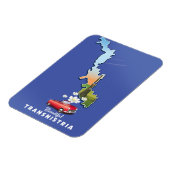 Schöne Transnistrien-Karte Magnet (Linke Seite)