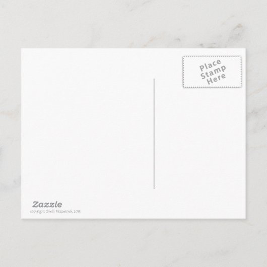 Schöne Tree Kunst Zitat Postkarte (Rückseite)