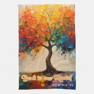 Schöne Tree of Life Küchenhandtücher Geschirrtuch