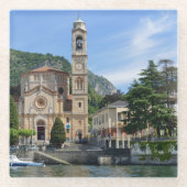 Schöne Tremezzo See Como Italien Glasuntersetzer (Vorderseite)