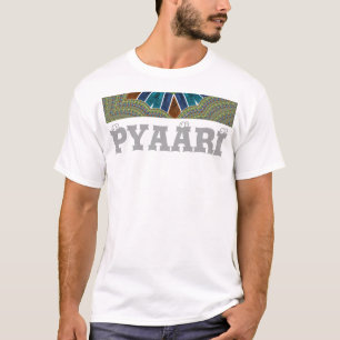Schöne trendige asiatische Textildesign-Kunst T-Shirt