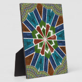 Schöne trendy asiatische Textil Design Kunst druck Fotoplatte (Seite)