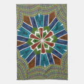 Schöne trendy asiatische Textil Design Kunst druck Geschirrtuch (Vertikal)