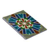 Schöne trendy asiatische Textil Design Kunst druck Notizblock (Rechte Seite)