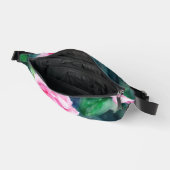 Schöne trendy Wasserfarbe Rosen Sammlung Bauchtasche (Offen)