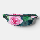 Schöne trendy Wasserfarbe Rosen Sammlung Bauchtasche (Ablage )