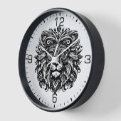 Schöne Tribal Lion Uhr (Winkel)