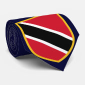 Schöne Trinidad und Tobago-Flagge Krawatte (Gerollt)