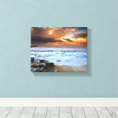 Schöne Tropeninsel Leinwand Art (Insitu (Holzboden))