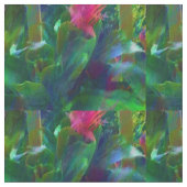 Schöne tropische Blume Baumwollgewebe Stoff (Nahaufnahme)