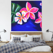 Schöne tropische Blumenmalerei Leinwand pri (Insitu (Schlafzimmer))