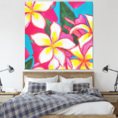 Schöne tropische Blumenmalerei Leinwand pri (Insitu (Schlafzimmer))