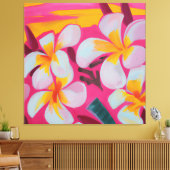 Schöne tropische Blumenmalerei Leinwand pri (Insitu (Wohnzimmer))