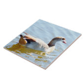 Schöne tropische Ente Tile Fliese (Seite)