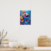 Schöne tropische Fische Poster (Küche)