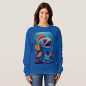 Schöne tropische Fische Sweatshirt (Vorne ganz)