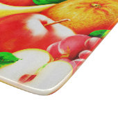 Schöne tropische Früchte Malerei. Jetzt kaufen Schneidebrett (Ecke)